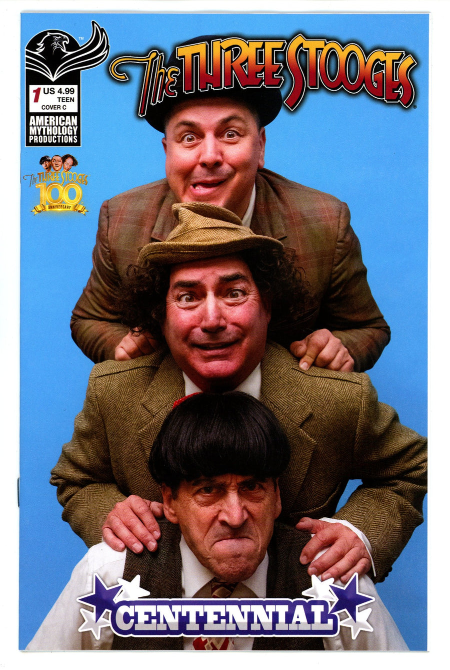 Three Stooges Centennial 1 Photo Variant (2024)