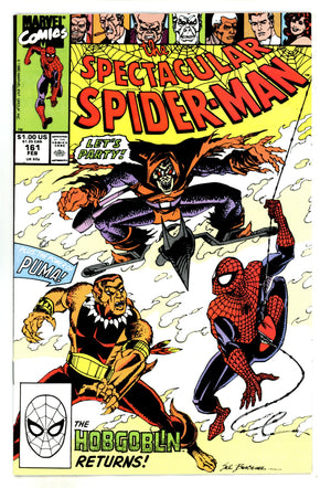 The Spectacular Spider-Man Vol 1 161 NM- (9.2) (1990)