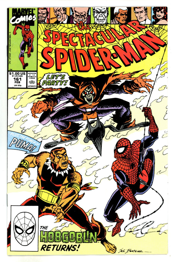 The Spectacular Spider-Man Vol 1 161 NM- (9.2) (1990)