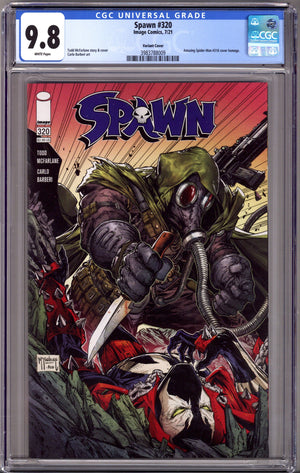 Spawn 320 CGC 9.8 (NM/M) (2021) McFarlane Homage Variant