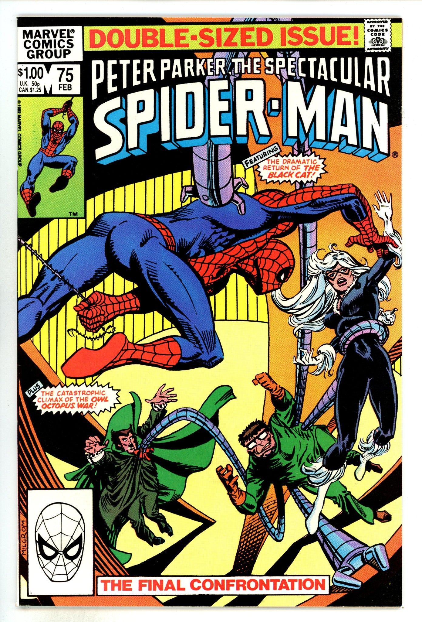 The Spectacular Spider-Man Vol 1 75  VF (8.0)  (1983)  