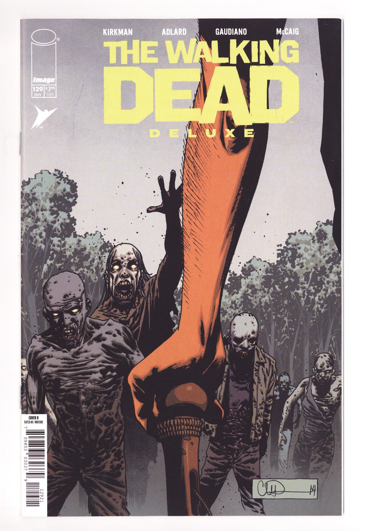 Walking Dead Deluxe  129 Adlard  Variant   (2026)