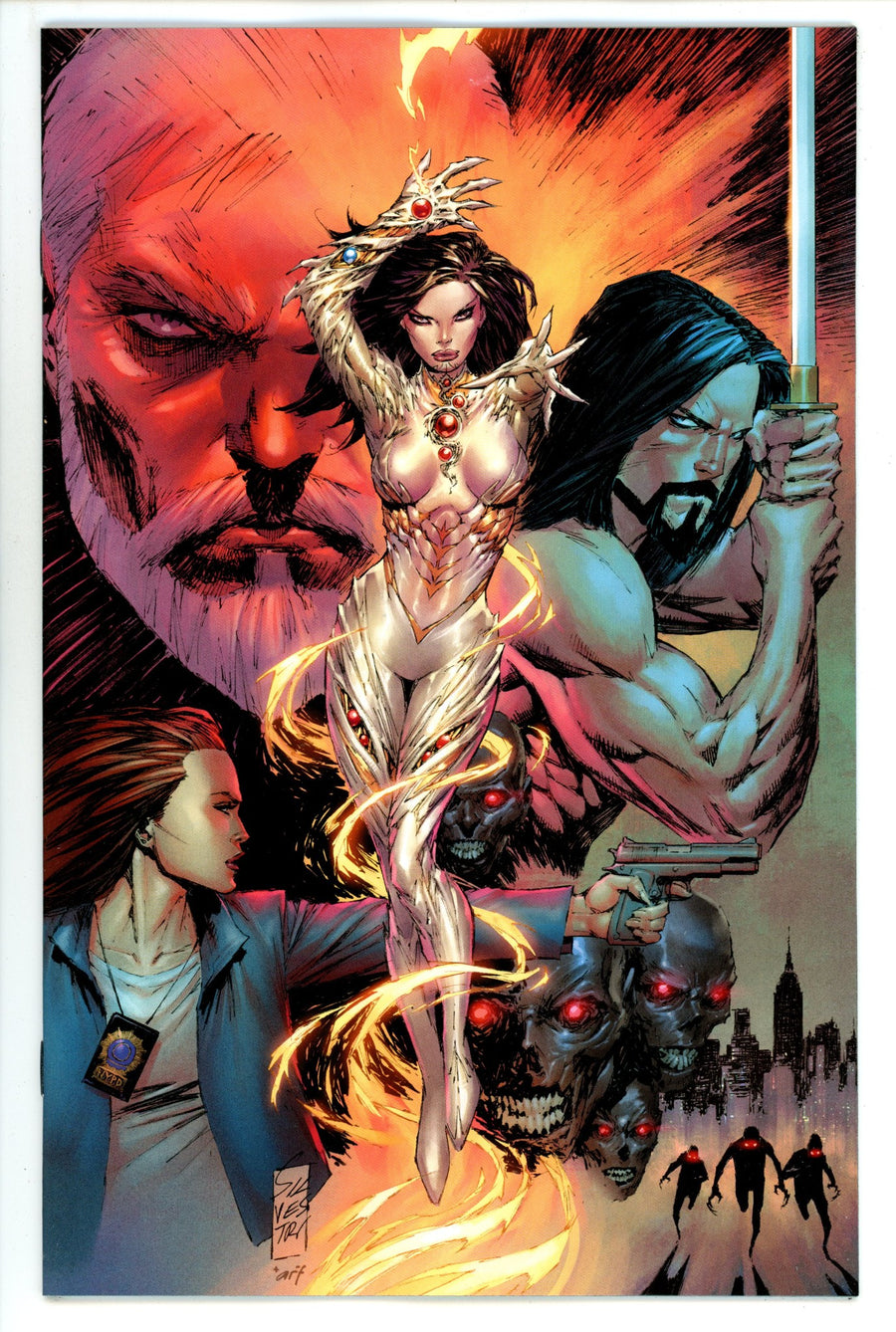 Witchblade Vol 3 1 Silvestri Virgin Incentive Variant NM- (2024)