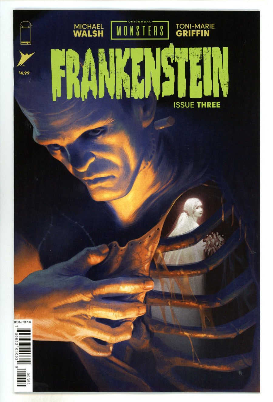 Universal Monsters Frankenstein 3 Murakami Incentive Variant NM+ (2024)