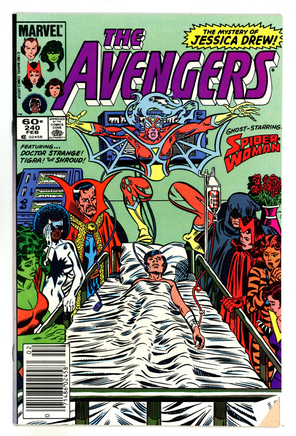 The Avengers Vol 1 240 Mid Grade (1984) Newsstand