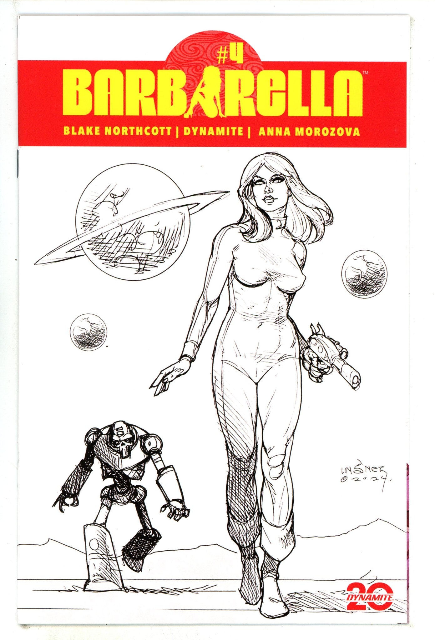Barbarella 4 Linsner B&W Incentive Variant (2025)