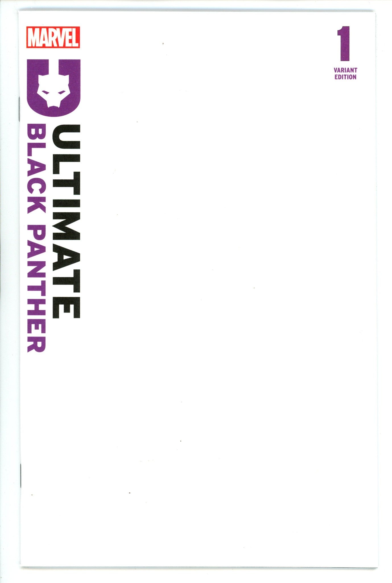 Ultimate Black Panther 1 4th Print Blank Variant (2024)