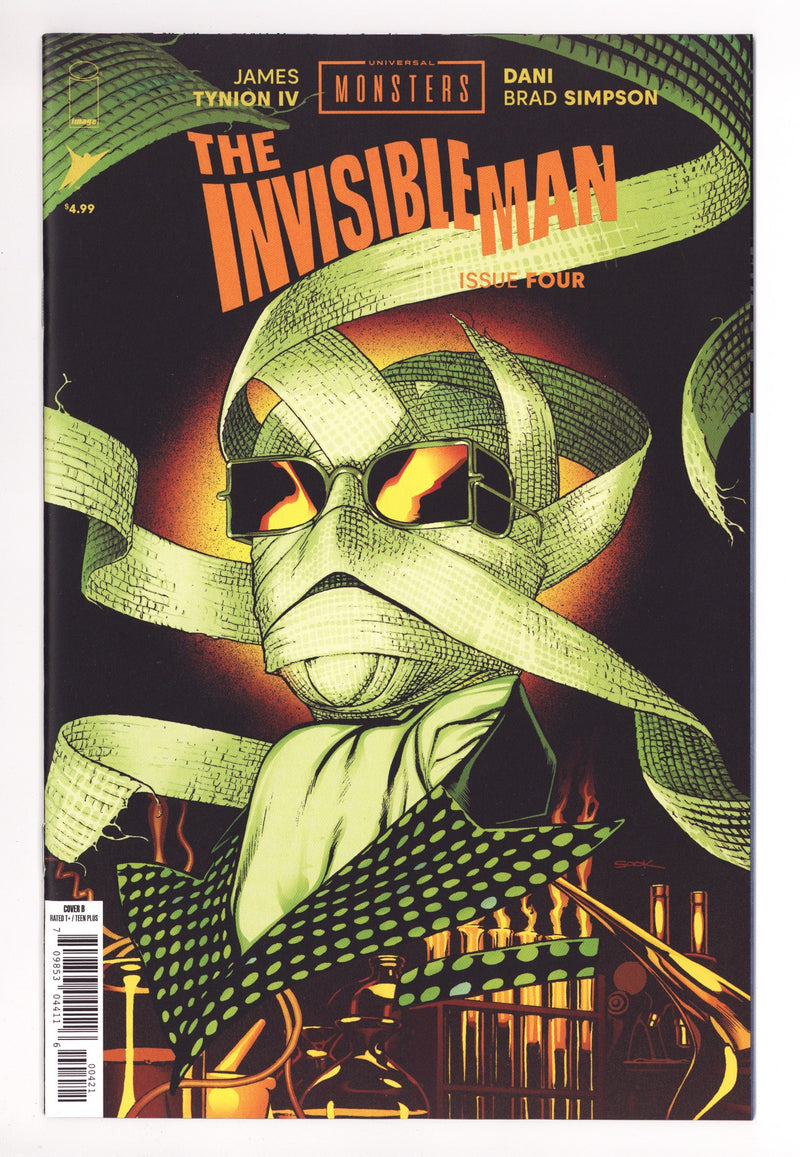Universal Monsters The Invisible Man 4 Sook Variant (2025)