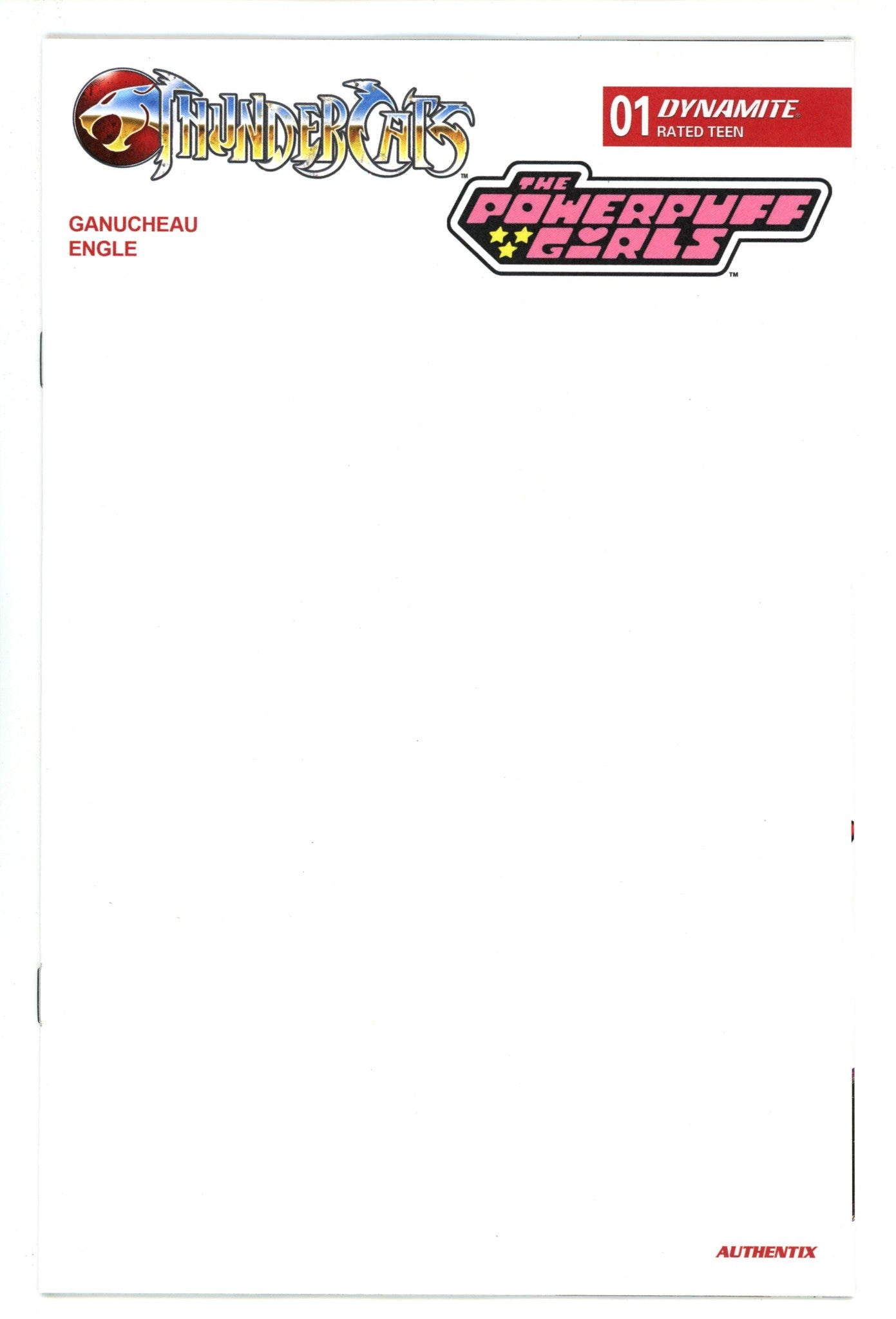 Thundercats Powerpuff Girls 1 Blank Variant (2025)