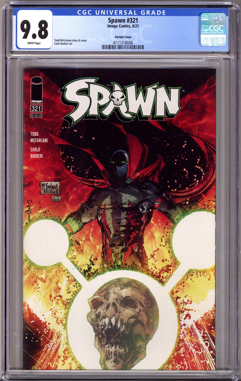 Spawn 321 CGC 9.8 (NM/M) (2021) McFarlane Variant