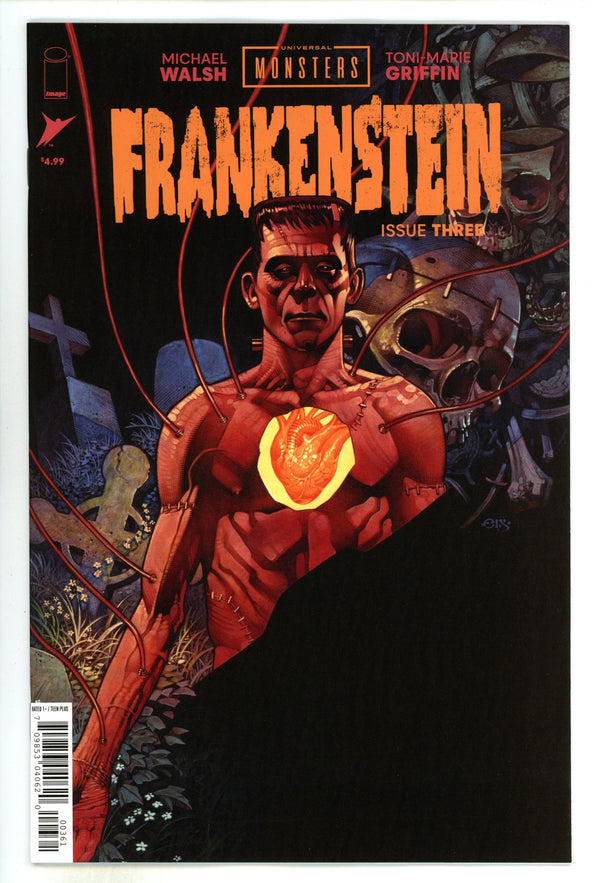 Universal Monsters Frankenstein 3 Stevens Incentive Variant NM+ (2024)