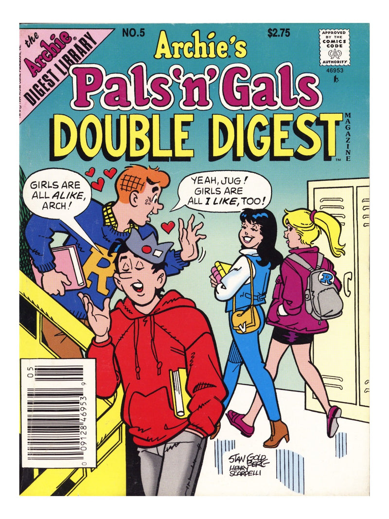 Archie's Pals 'n' Gals Double Digest Magazine 4 Mid Grade (1994) Newsstand 
