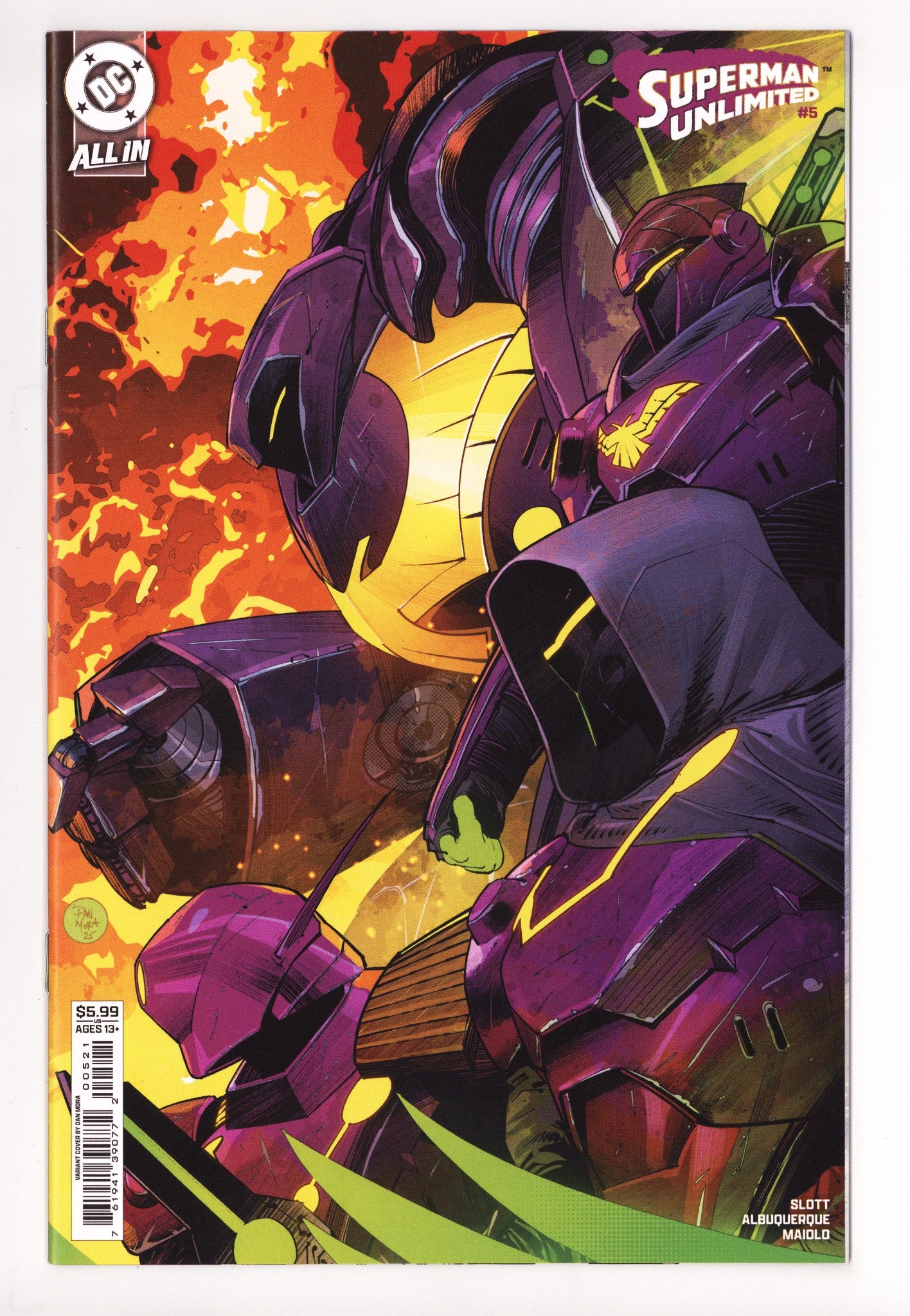 Superman Unlimited 5 Mora Variant (2025)