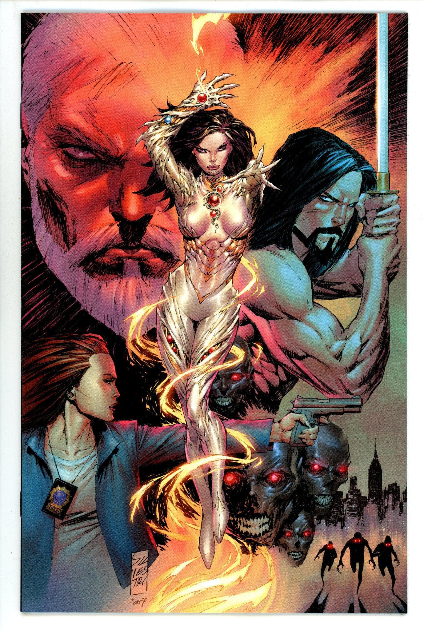 Witchblade Vol 3 1 Silvestri Virgin Incentive Variant NM (2024)