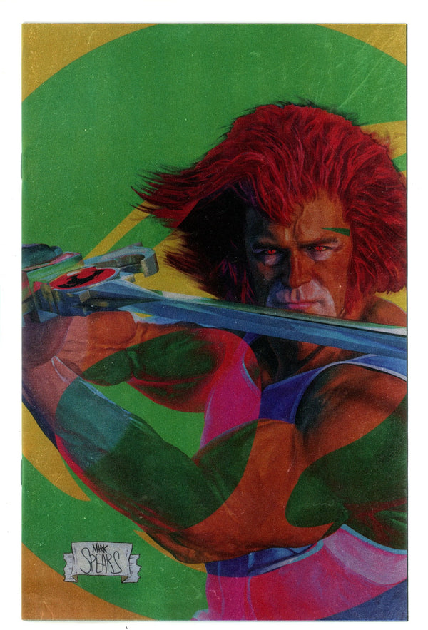 Thundercats 13 Spears Green Background Foil Incentive Variant NM (2025)