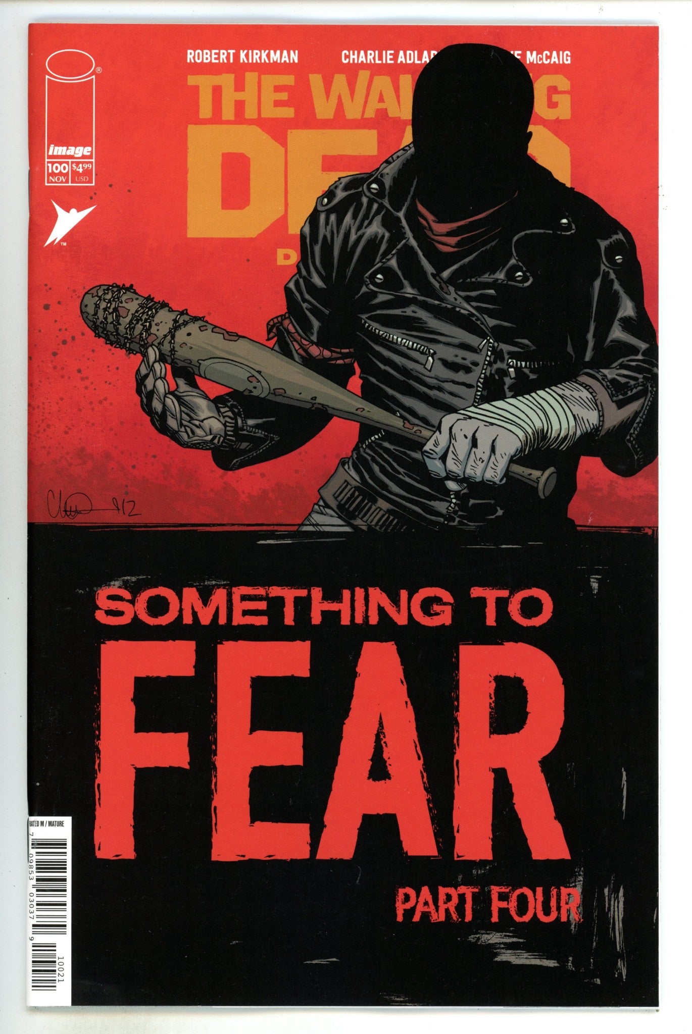 Walking Dead Deluxe 100 Adlard Variant (2024)