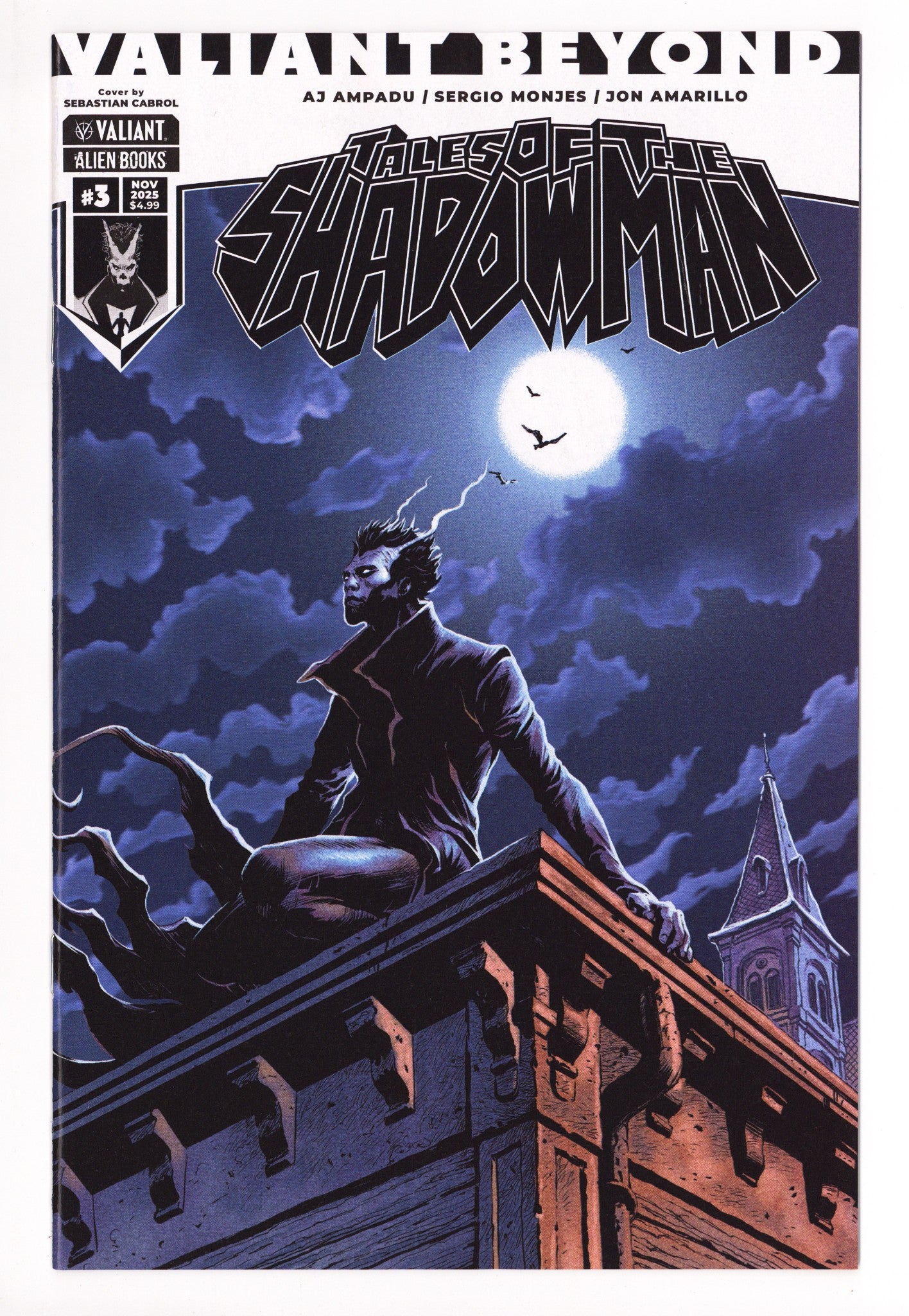 Valiant Beyond: Tales Of The Shadowman 3 Cabrol Variant (2025)