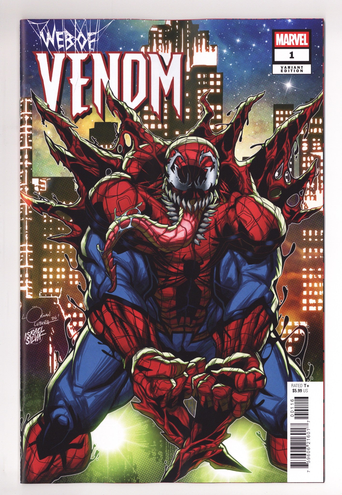 Web Of Venom 1 Lubera Incentive NM (2026)