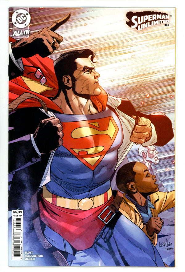 Superman Unlimited 3 Yu Variant (2025)