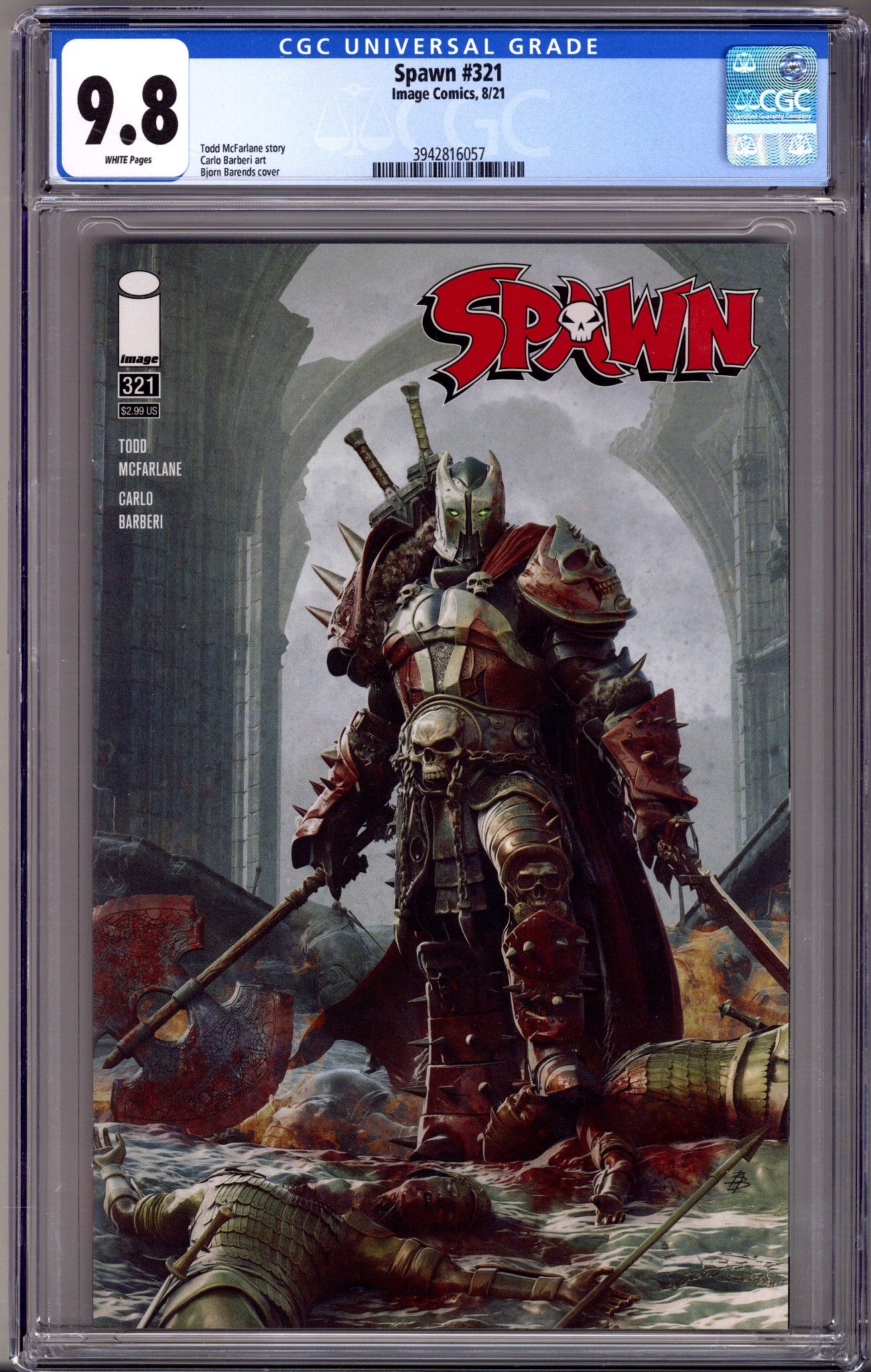 Spawn 321 CGC 9.8 (NM/M) (2021)