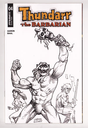 Thundarr The Barbarian  4 Linsner  B&W Variant   (2026)