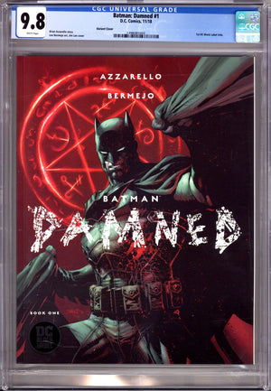 Batman: Damned 1 CGC 9.8 (NM/M) (2018) Lee Variant