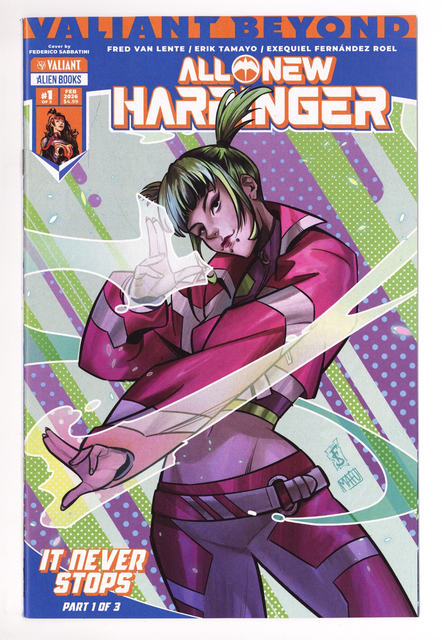 Valiant Beyond: All-New Harbinger 4 Sabbatini Variant (2026)