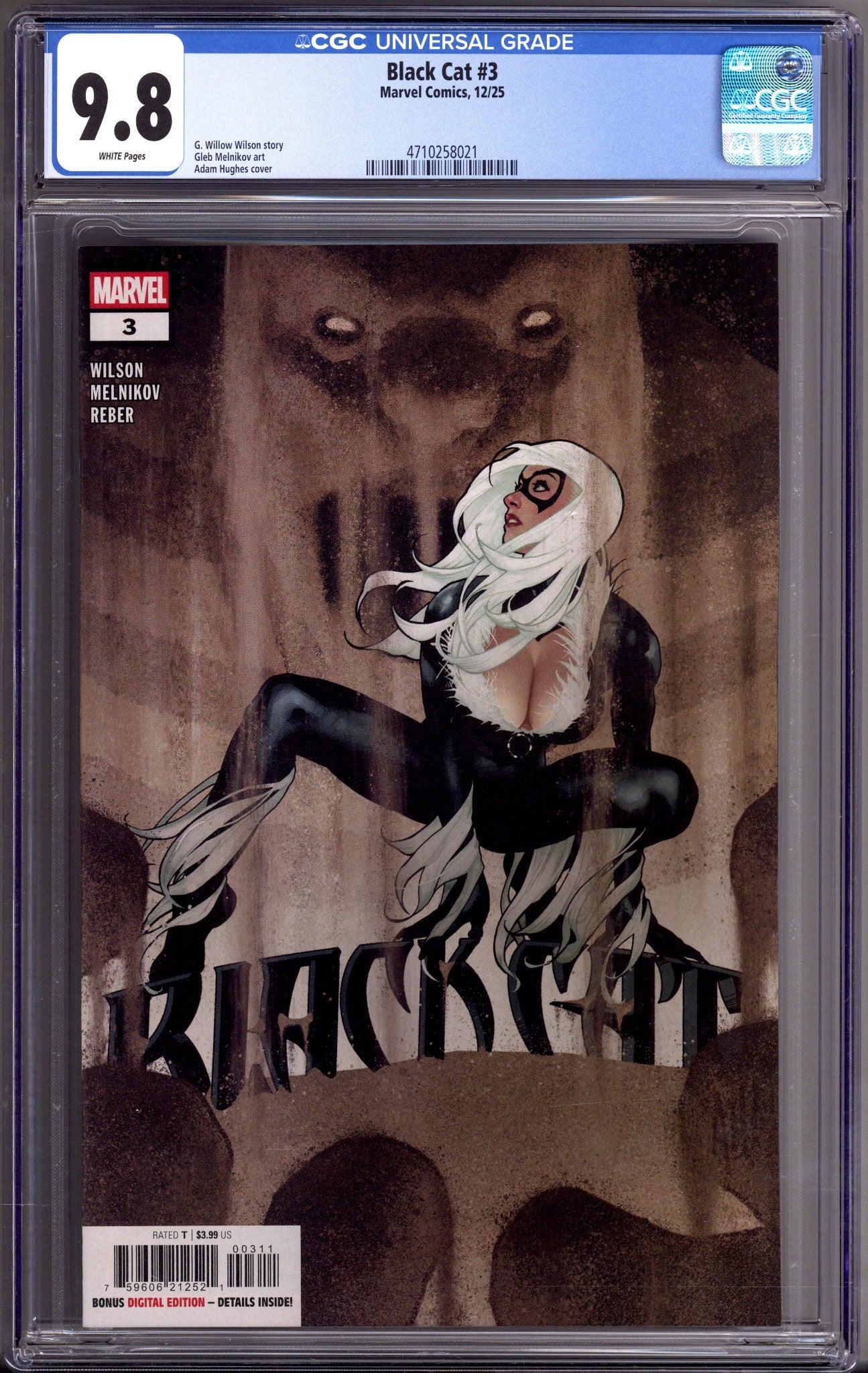 Black Cat Vol 3 3 CGC 9.8 (NM/M) (2025) 