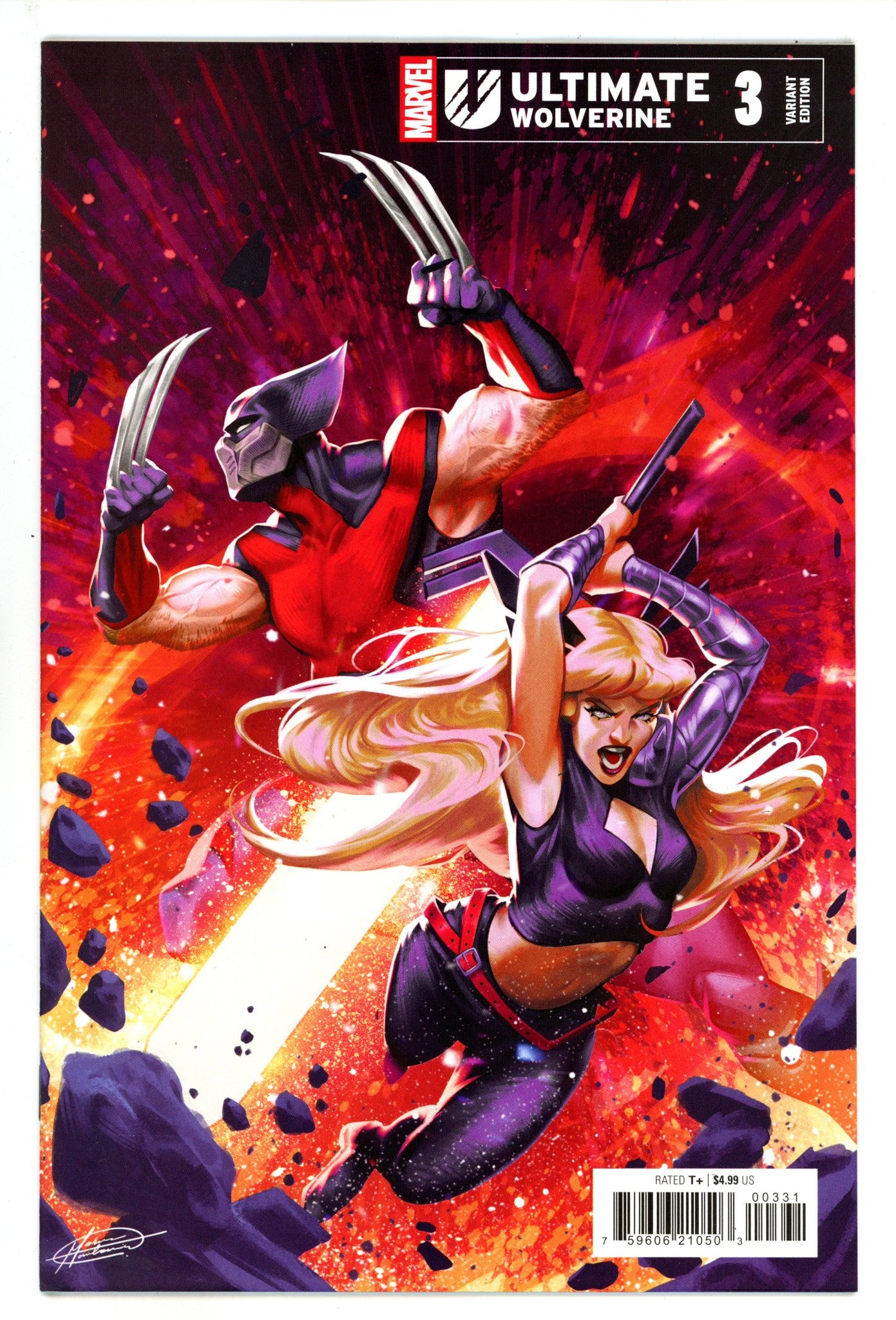 Ultimate Wolverine 3 Manhanini Variant (2025)