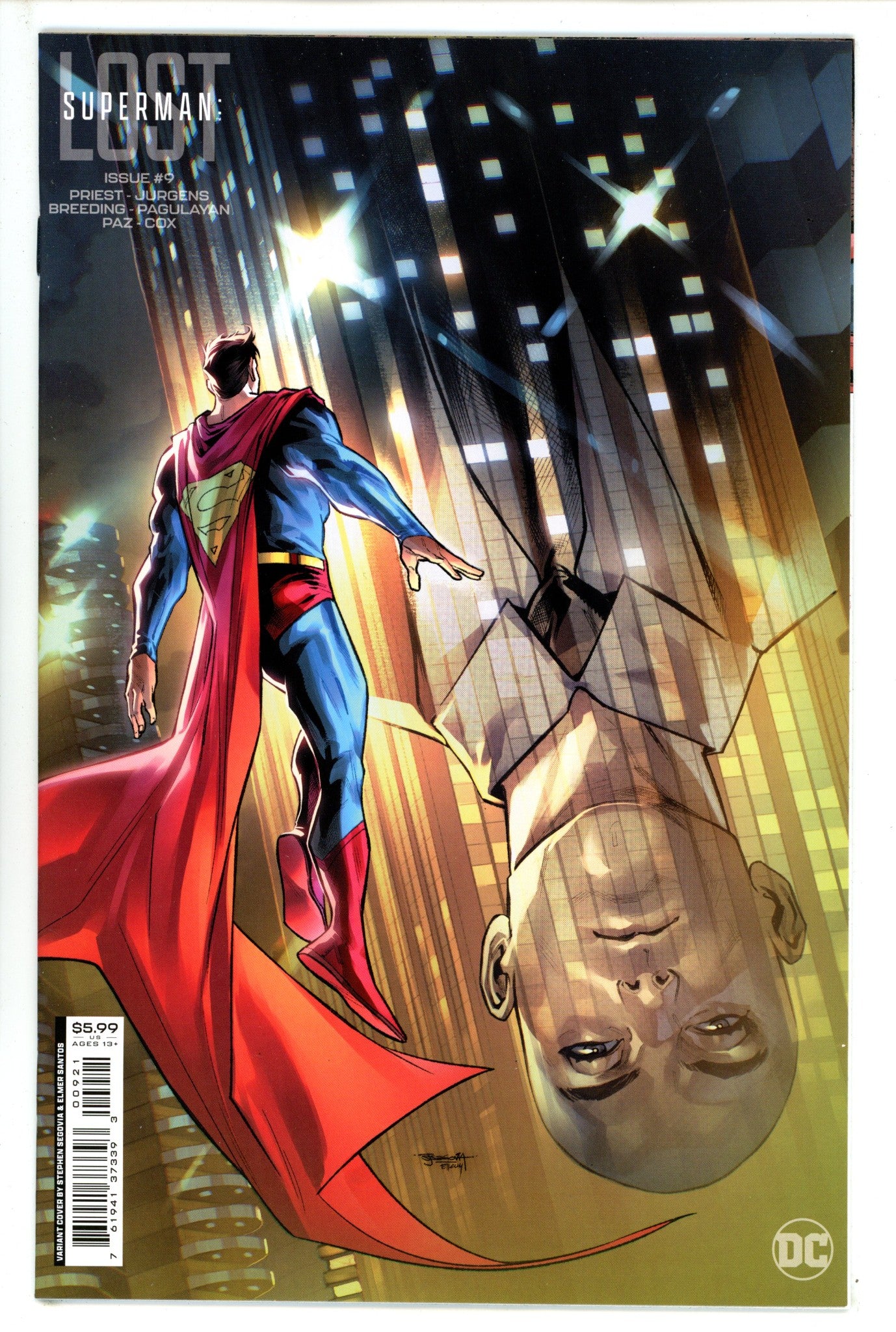 Superman Lost 9 Segovia Variant (2023)