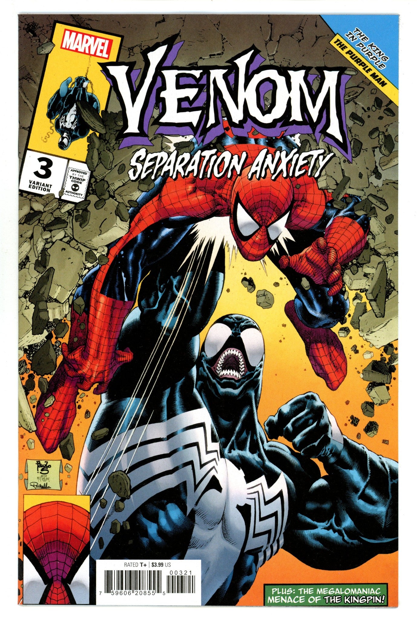 Venom: Separation Anxiety  3 Siqueira  Homage Variant   (2024)