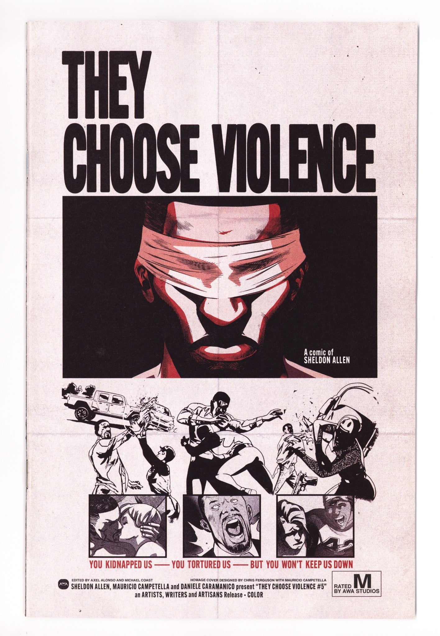 They Choose Violence  5 Campetella  Variant   (2025)