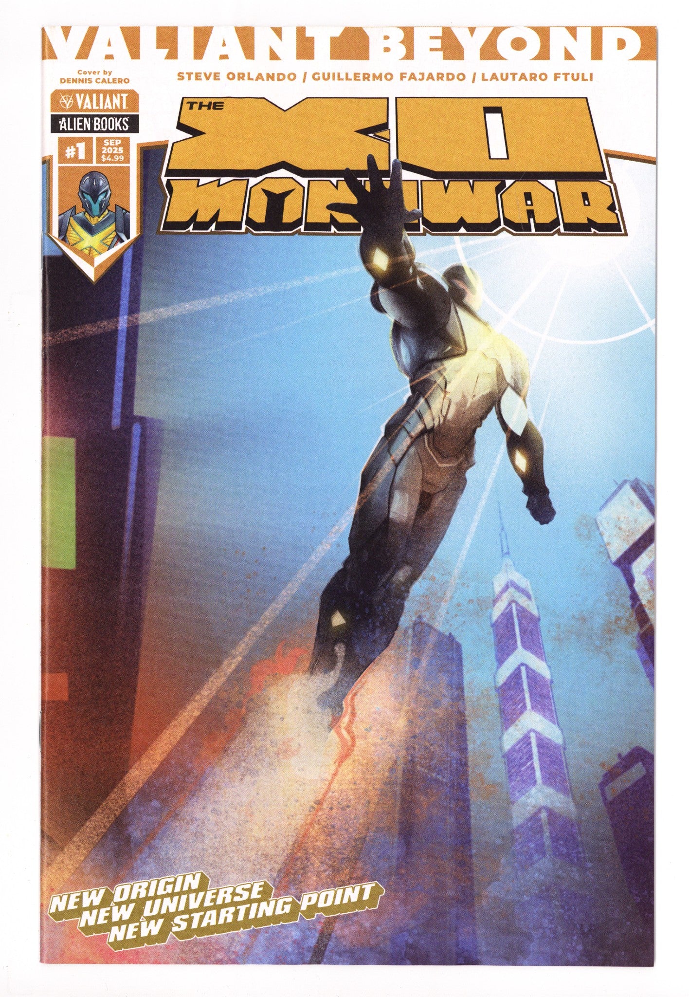 Valiant Beyond: The X-O Manowar 1 Calero Connecting Variant (2025)