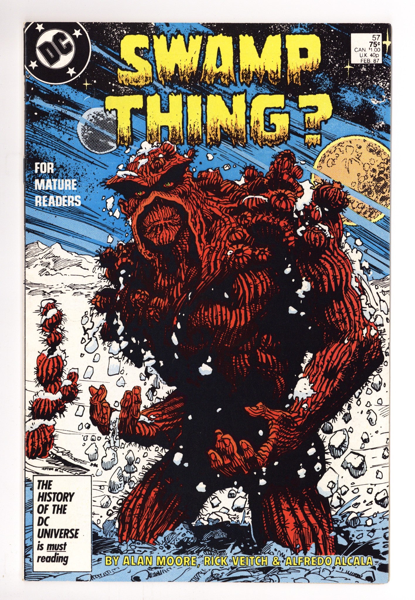 Swamp Thing Vol 2 57 Low Grade (1987) 