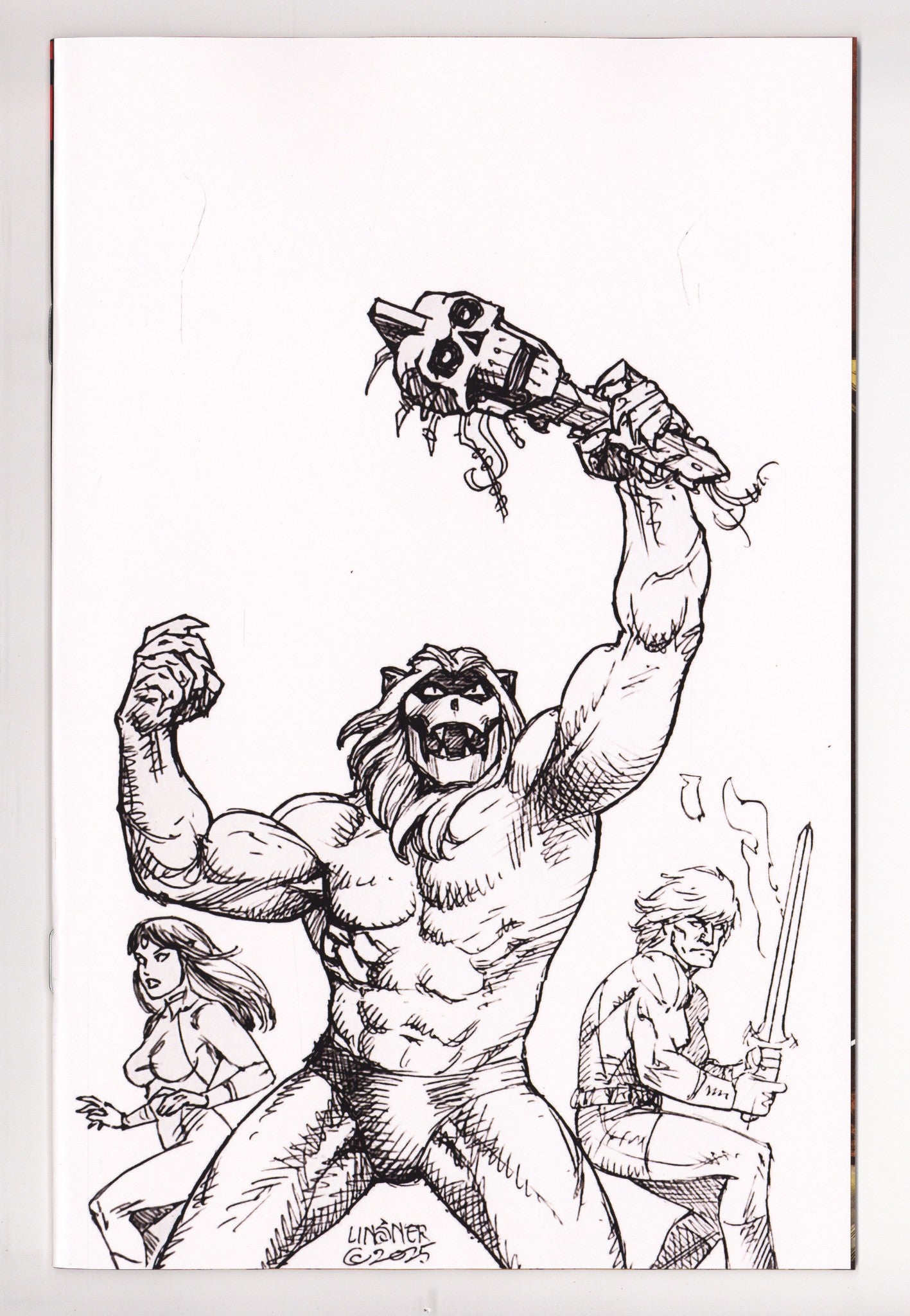 Thundarr The Barbarian  4 Linsner  B&W Virgin Incentive   (2026)