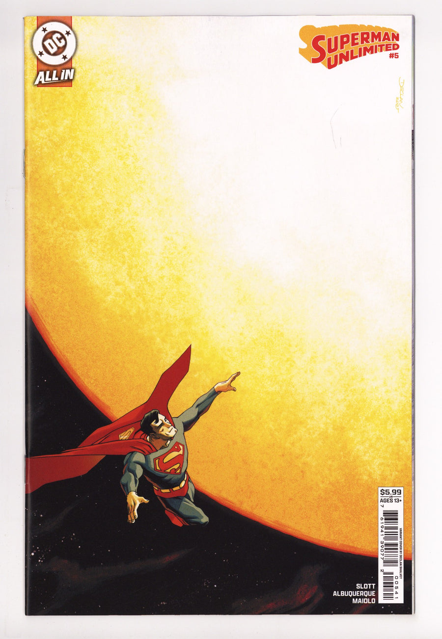 Superman Unlimited 5 Shalvey Variant (2025)