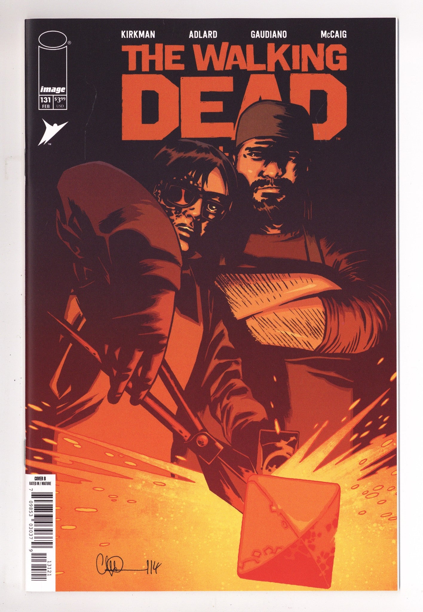 Walking Dead Deluxe 131 Adlard Variant (2026)