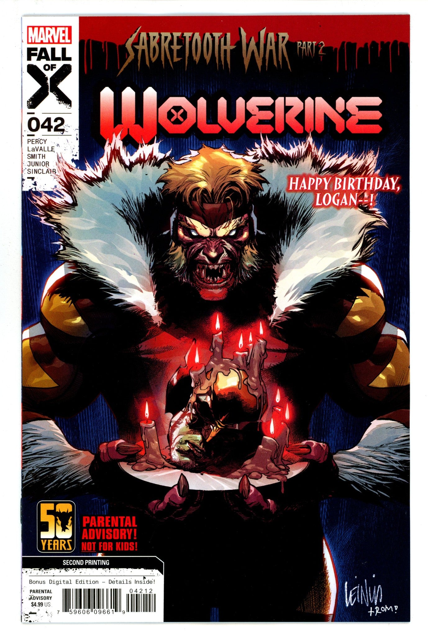 Wolverine Vol 7 42 2Nd Print (2024)
