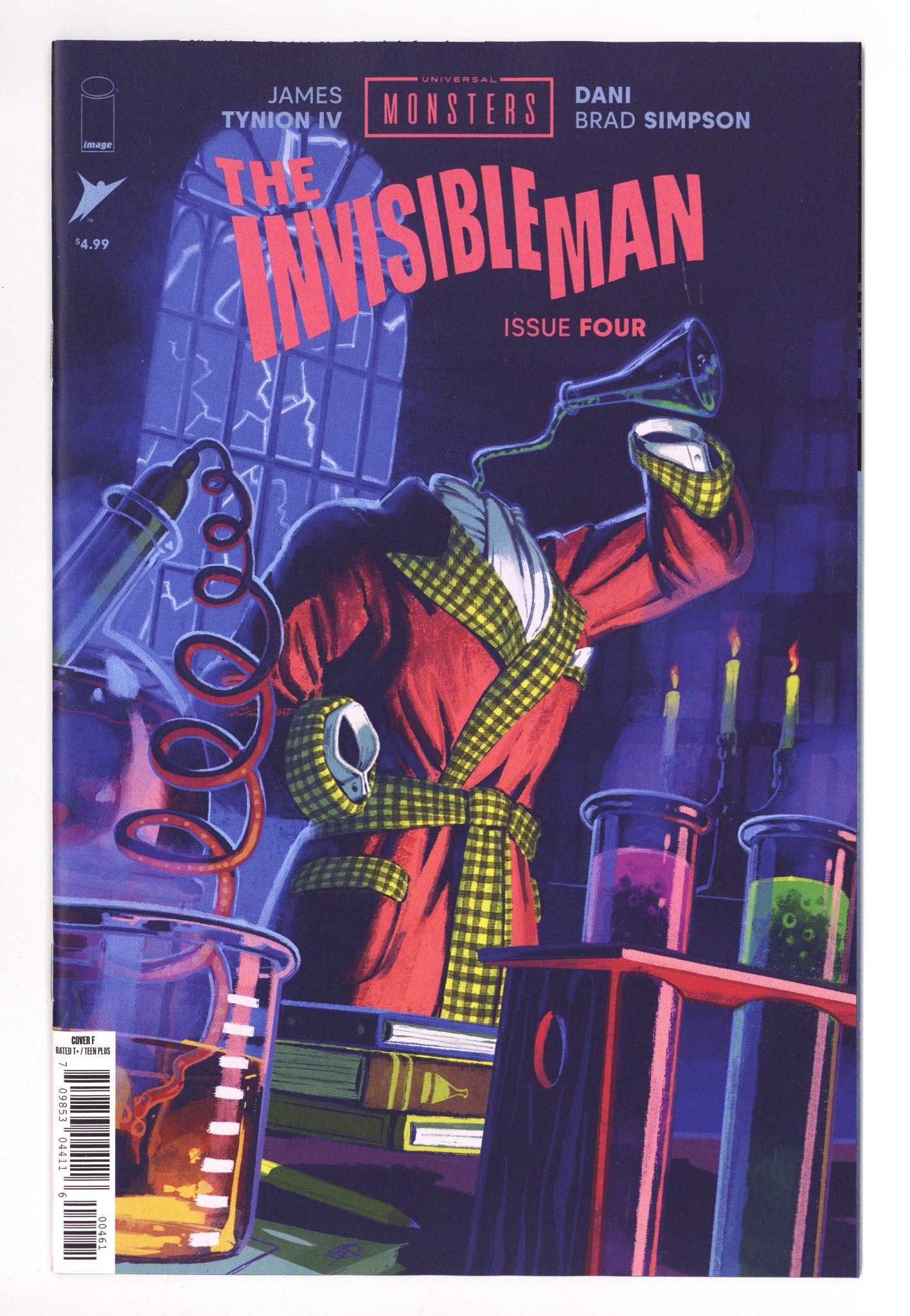 Universal Monsters The Invisible Man 4 Talaski Incentive NM (2025)