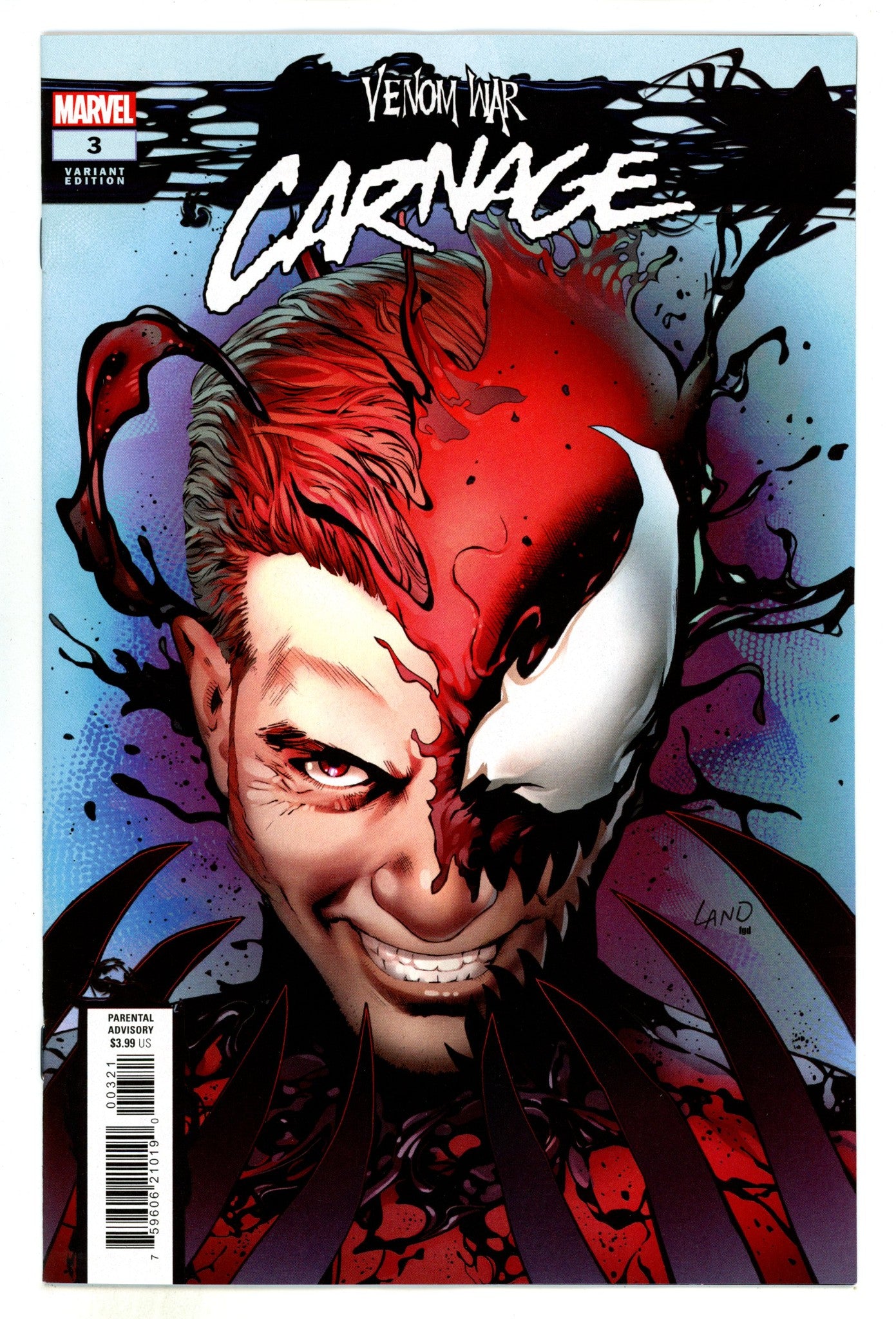 Venom War: Carnage 3 Land Variant (2024)