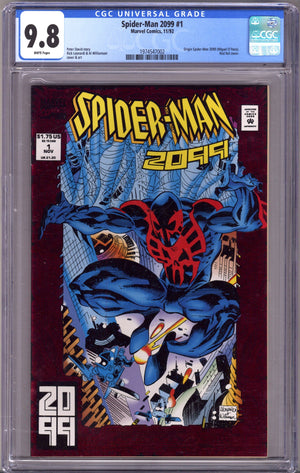 Spider-Man 2099 Vol 1 1 CGC 9.8 (NM/M)   (1992)