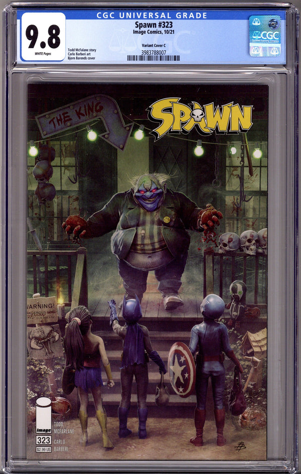 Spawn 323 CGC 9.8 (NM/M) (2021) Barends Variant
