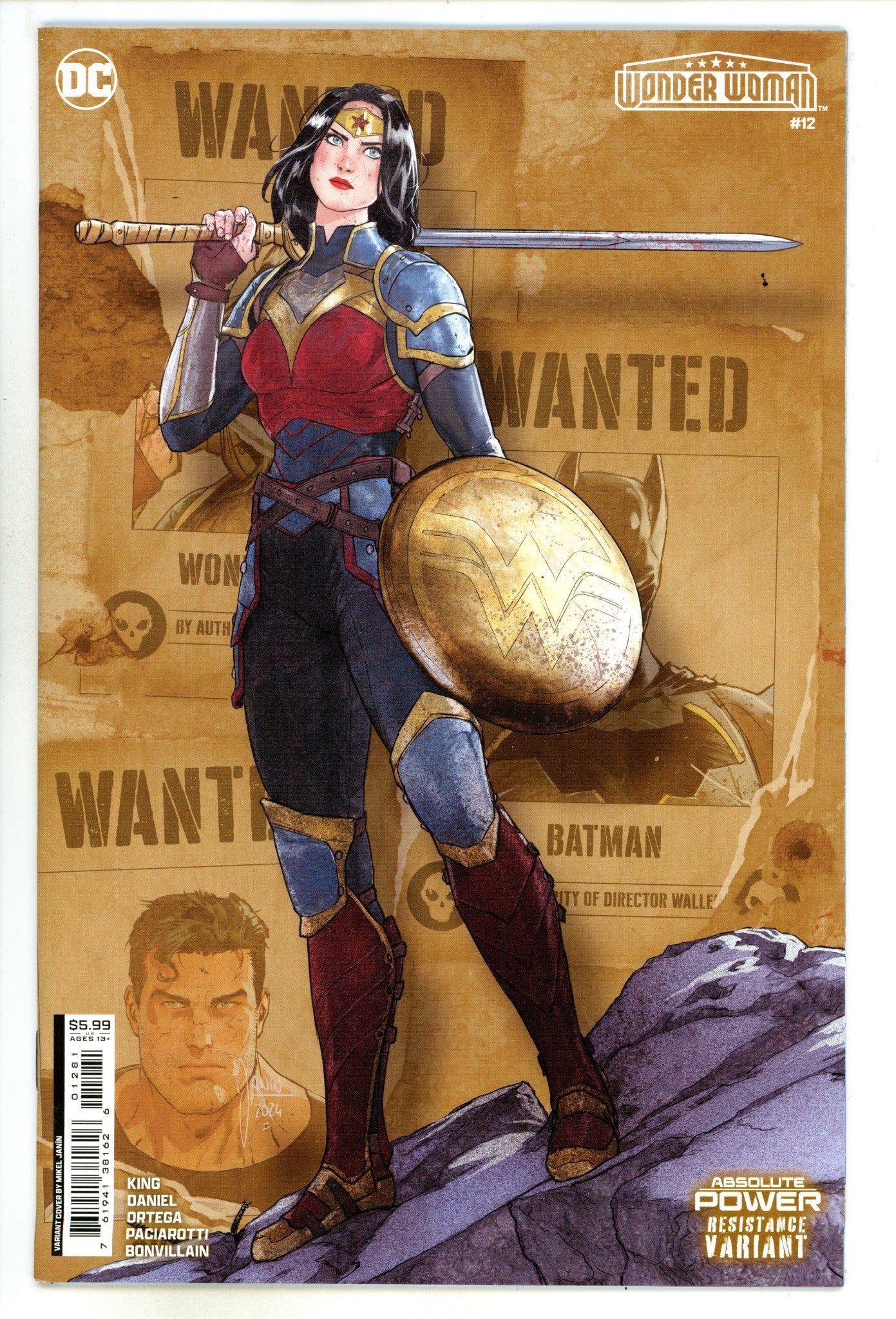 Wonder Woman Vol 6 12 Janín Variant (2024)