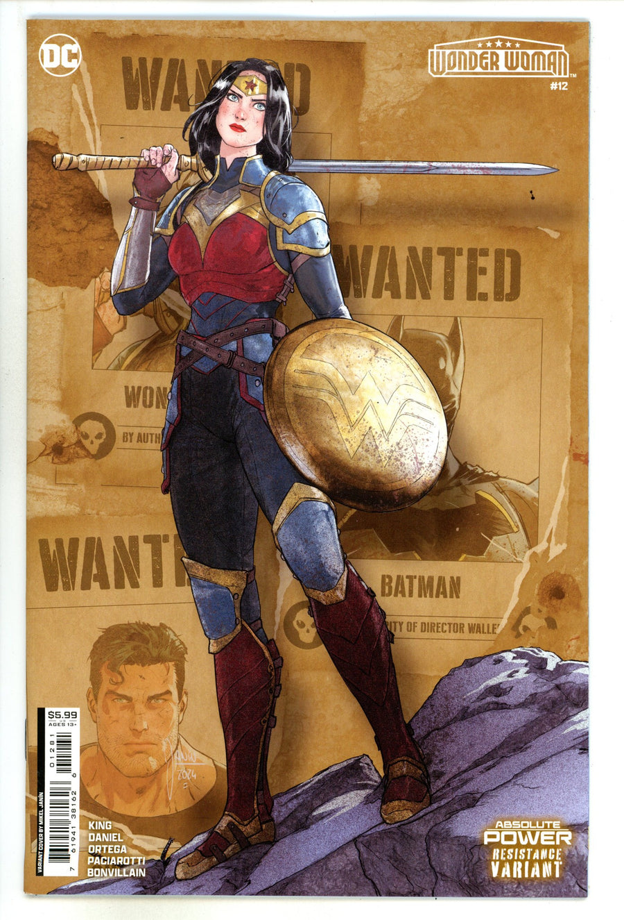 Wonder Woman Vol 6 12 Janín Variant (2024)