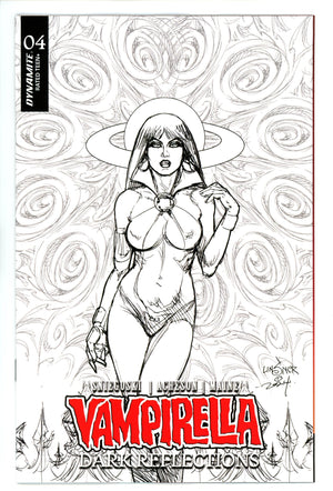 Vampirella Dark Reflections 4 Linsner B&W Incentive Variant (2024)
