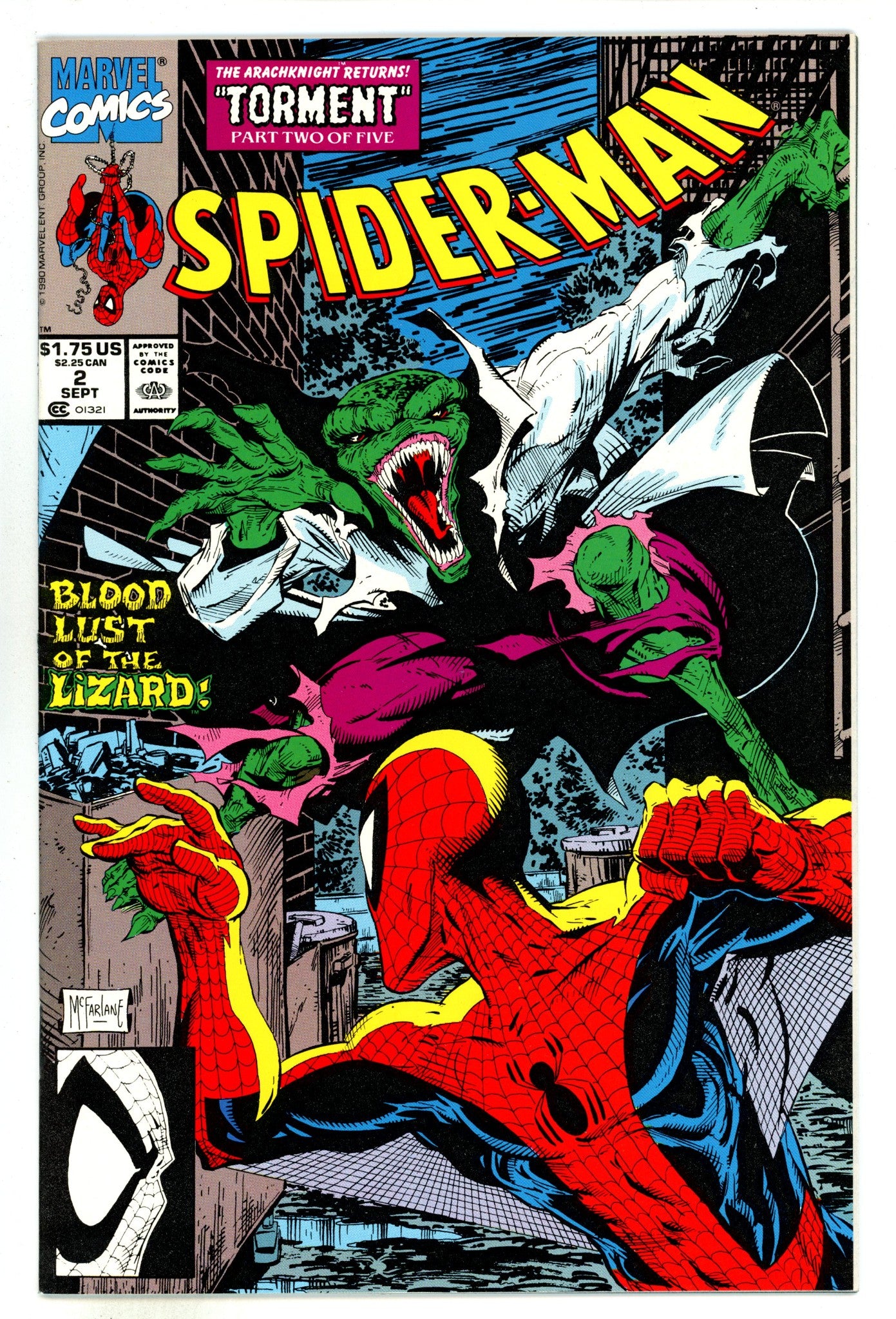 Spider-Man Vol 1 2 High Grade (1990) 