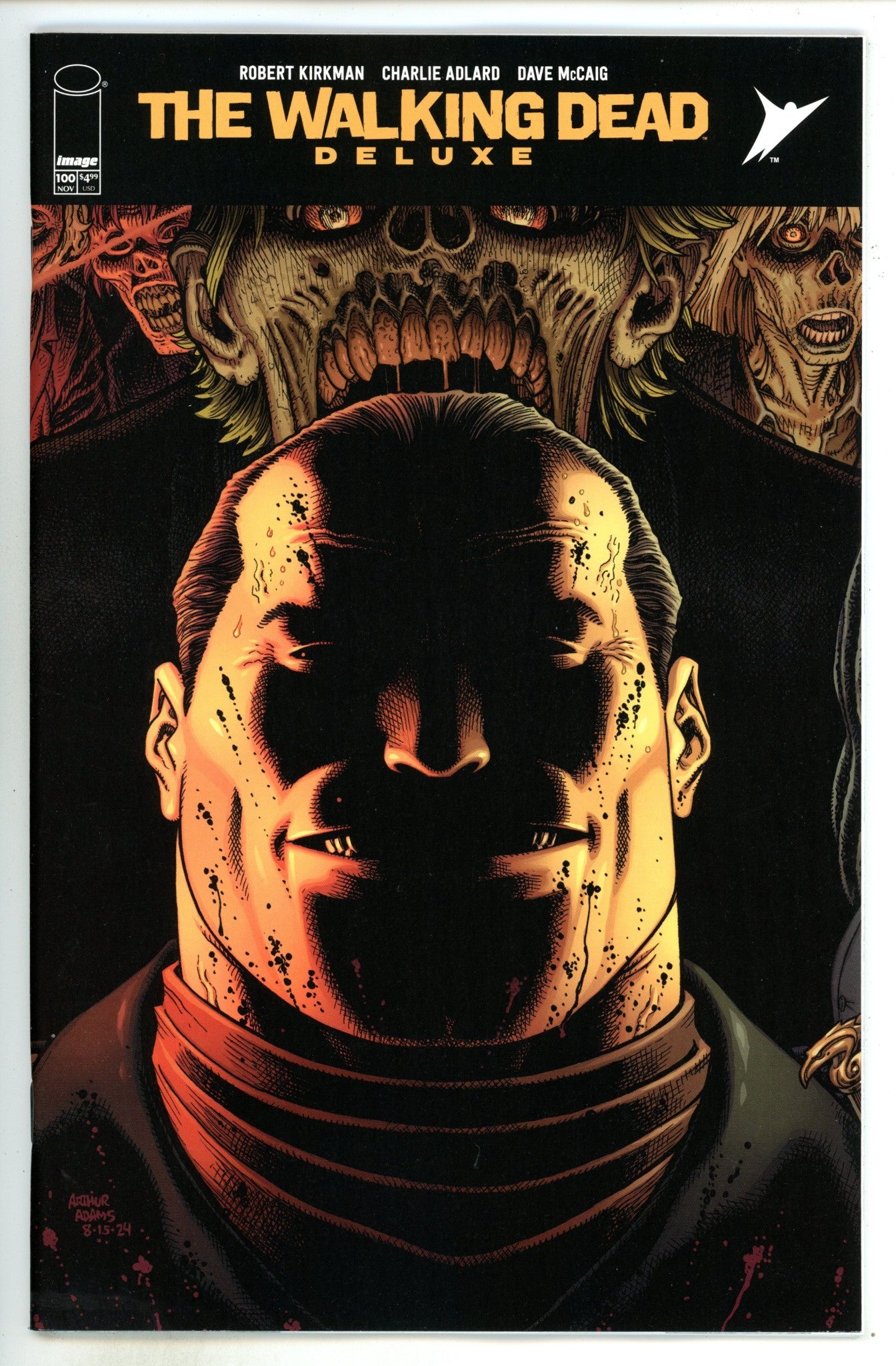 Walking Dead Deluxe 100 Adams Connecting Variant (2024)