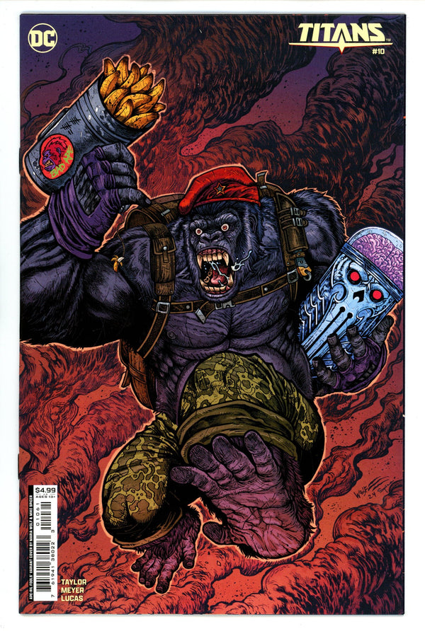 Titans Vol 4 10 Wolf Variant (2024)