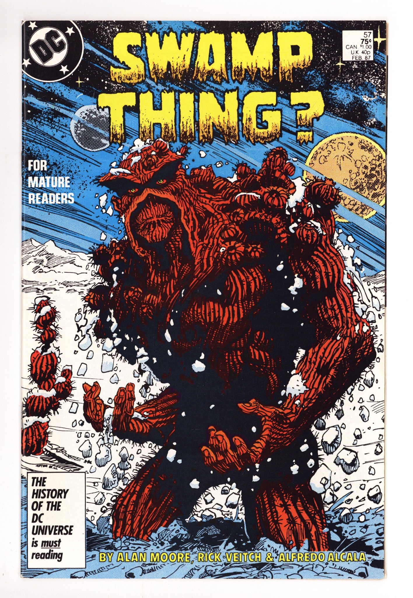 Swamp Thing Vol 2 57 Mid Grade (1987) 