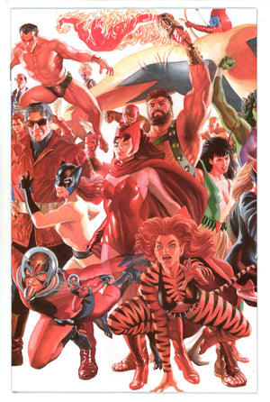 Uncanny Avengers Vol 4 1 Ross Connecting Variant (2023)